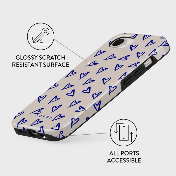 Burga iPhone 16e/17e Suojakuori Tough Love Me Right