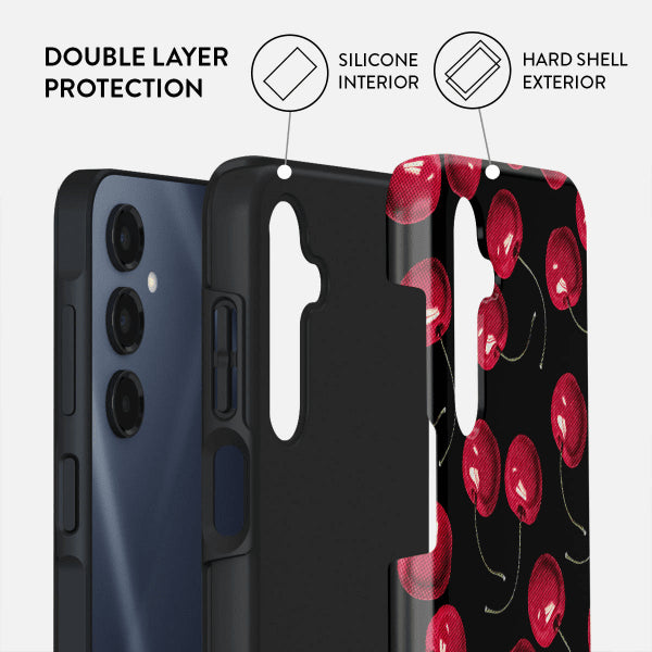 Burga Samsung Galaxy A16 Tough Cherrybomb -suojakuori