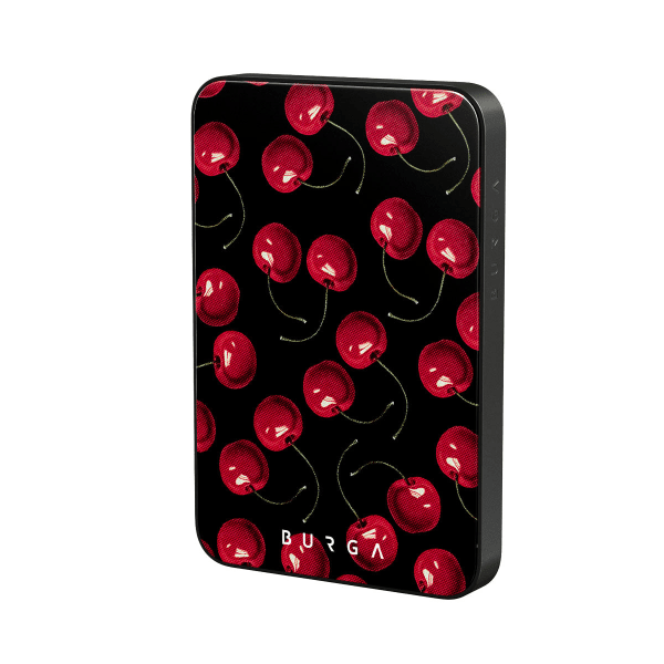 Burga Powerbank MagSafe 5000 mAh Cherrybomb Harmaa