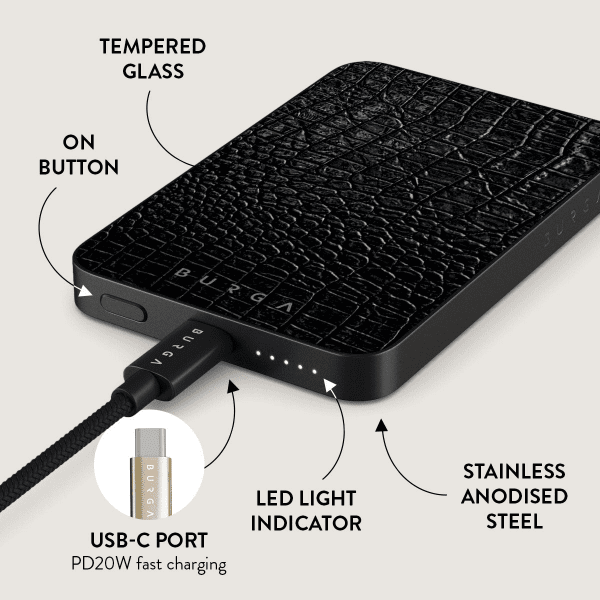 Burga Powerbank MagSafe 5000 mAh Reaper's Touch