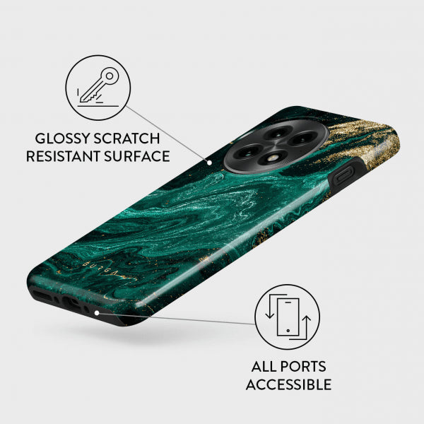 Burga OnePlus 13 -kuoret, Tough Emerald Pool