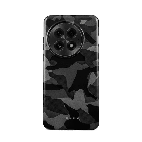 Burga OnePlus 13 Suojakuori Tough Night Black Camo