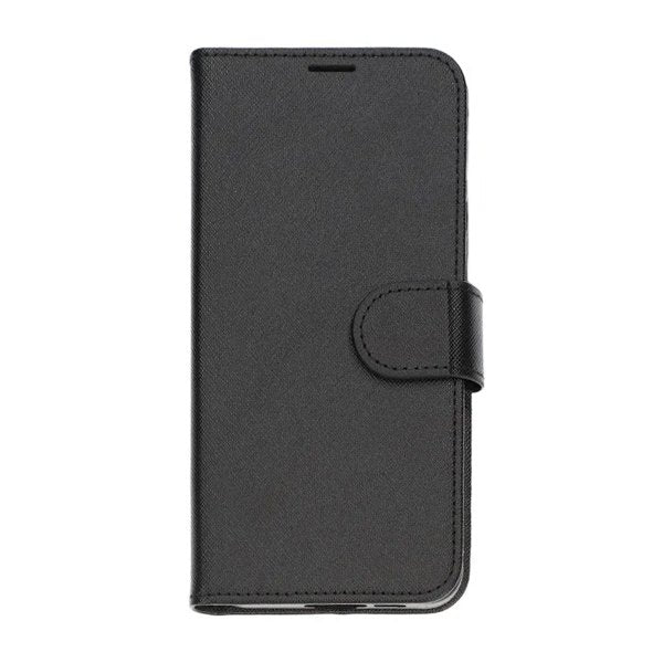 Samsung Galaxy A55 -suojakotelo jalustalla, musta