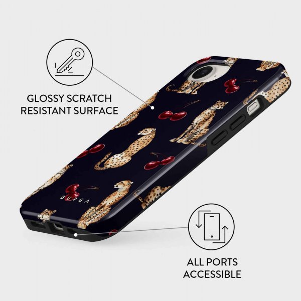Burga iPhone 16e/iPhone 17e Tough MagSafe -suojakuori Cougar