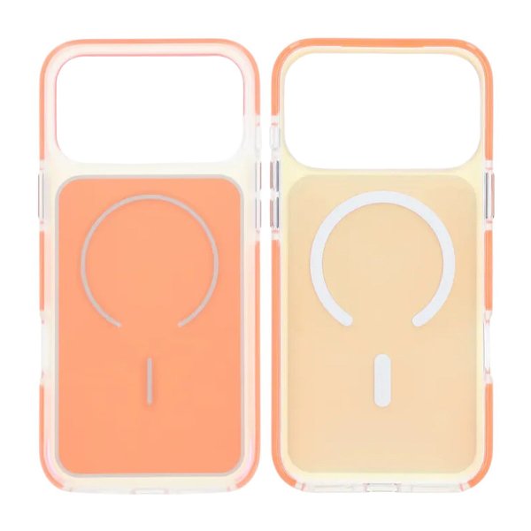 iPhone 17 Pro Max Kuori Bumper MagSafe Oranssi