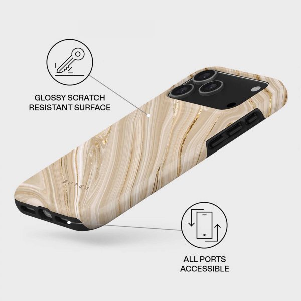 Burga iPhone 17 Pro Max Kuori Tough MagSafe Full Glam