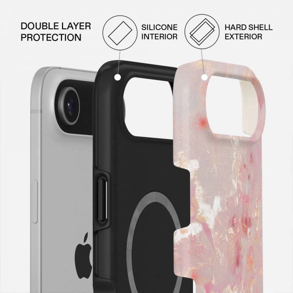 Burga iPhone Air Kuori Tough MagSafe Golden Coral