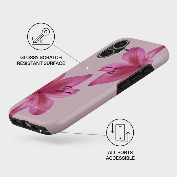 Burga iPhone 17 -kuoret Tough MagSafe Fragile Beauty