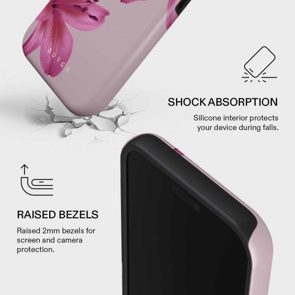 Burga iPhone 17 Pro Max -kuori Tough MagSafe Fragile Beauty