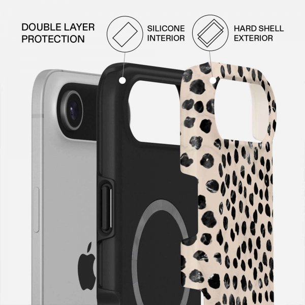 Burga iPhone Air Suojakuori Tough MagSafe Almond Latte
