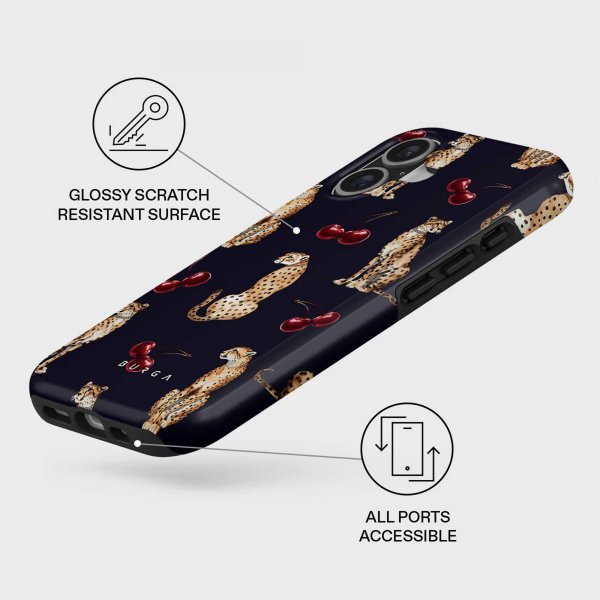 Burga iPhone 17 -kuori Tough MagSafe Cougar