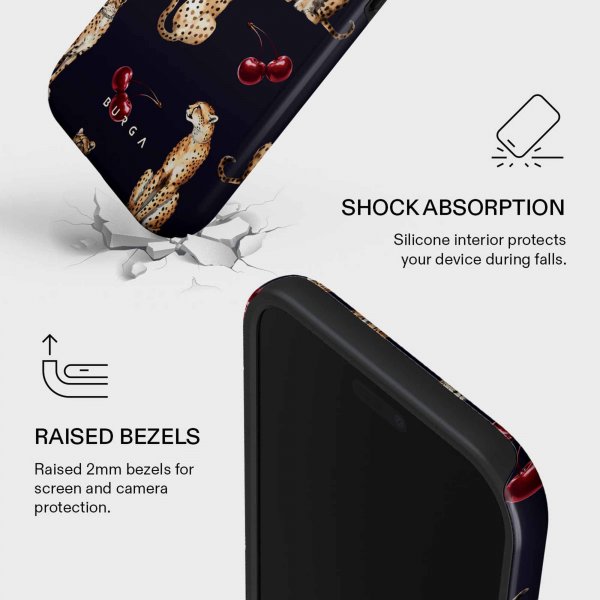 Burga iPhone Air Suojakuori Tough MagSafe Cougar