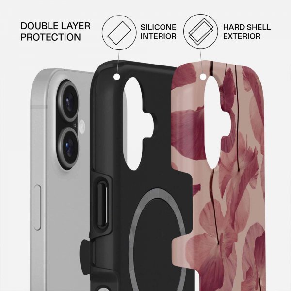 Burga iPhone 17 Tough MagSafe -suojakuori Tender Kiss