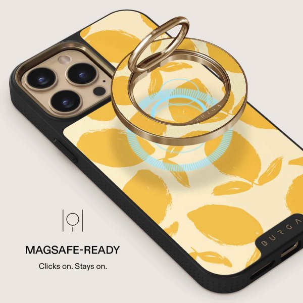 Burga Pidike Puhelinrengas MagSafe Lemon Tart