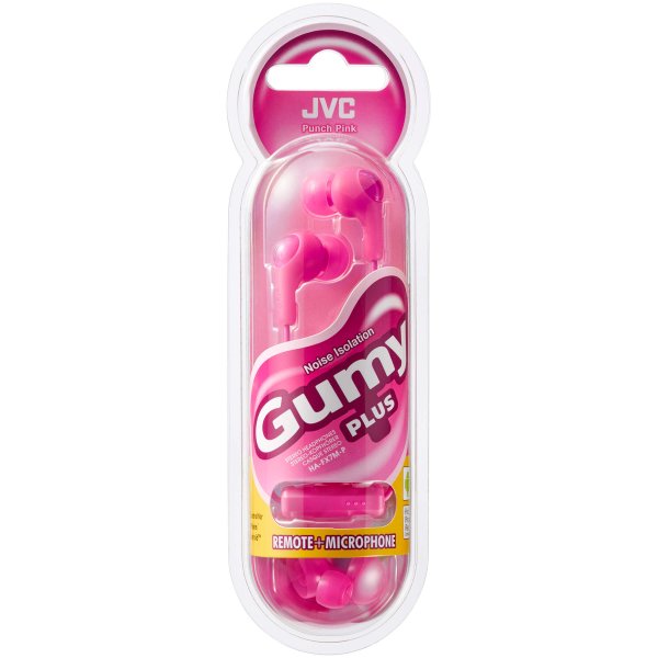 JVC Kuulokkeet FX7M Gumy Plus In-Ear Mic Pinkki