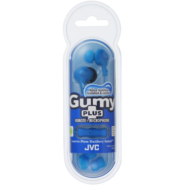 JVC Kuulokkeet FR6 Gumy Plus Mic Sininen