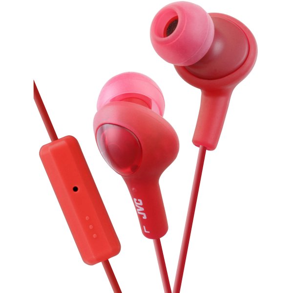 JVC Kuulokkeet FR6 Gumy Plus Mikrofoni Punainen