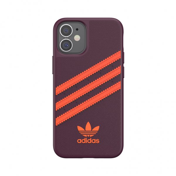 Adidas iPhone 12 Mini Kuori Moulded Case Maroon