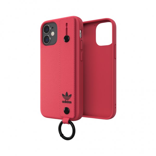 Adidas iPhone 12 Mini Kuori Hand Strap Case Rosa