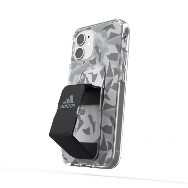 Adidas iPhone 12 Mini Kuori SP Grip Case Harmaa