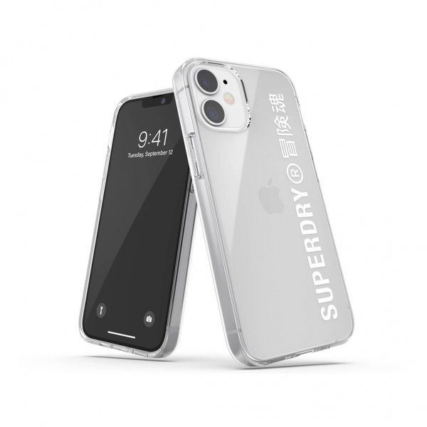 Superdry iPhone 12 Mini Kuori Snap Case Kirkas Valkoinen