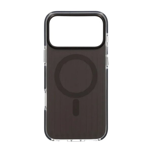 iPhone 17 Pro Max Kuori Korrugoitu MagSafe Musta