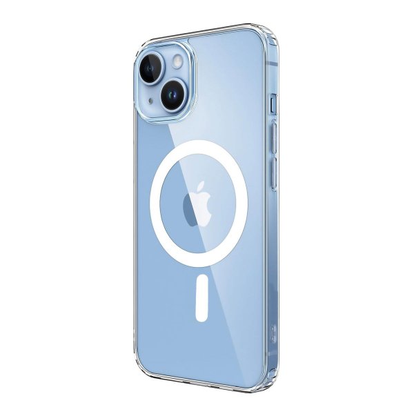 iPhone 13 -kuori TPU MagSafe Läpinäkyvä