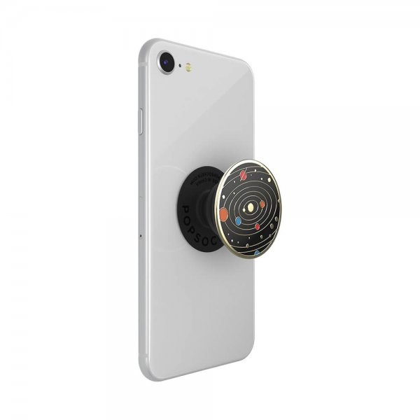 Popsockets PopGrip Enamel Solar flare Musta