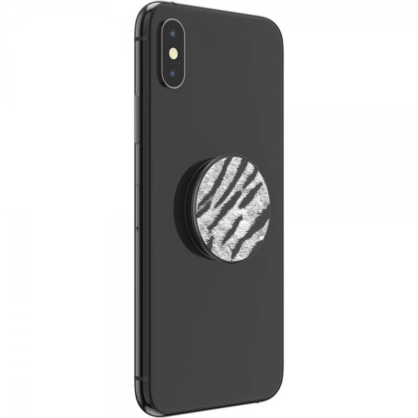 Popsockets PopGrip Vegaaninahkainen Seepra