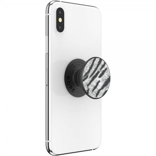 Popsockets PopGrip Vegaaninahkainen Seepra