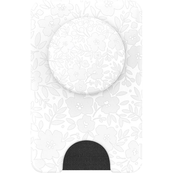 Popsockets Korttiteline MagSafe PopWallet+ Blanc Fresh