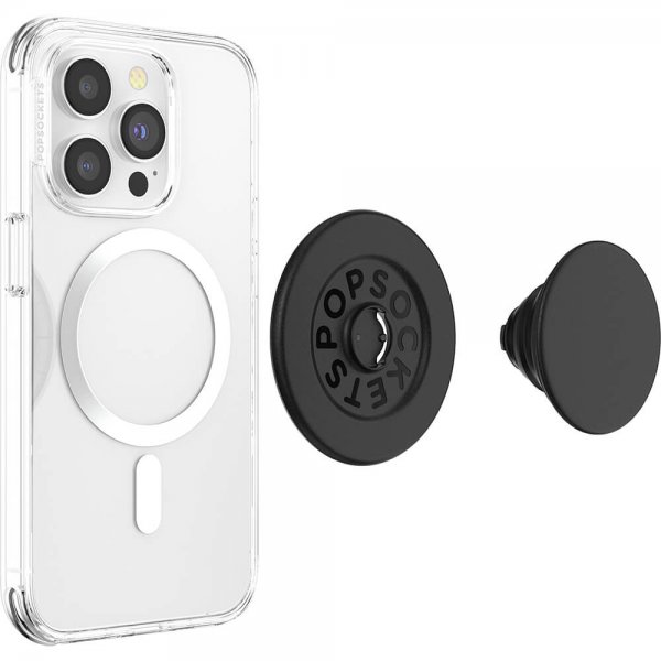 Popsockets PopGrip for MagSafe Musta