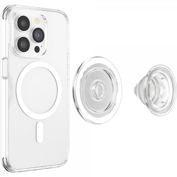 Popsockets PopGrip for MagSafe Läpinäkyvä