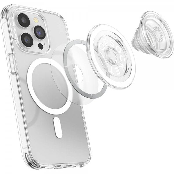 Popsockets PopGrip for MagSafe Läpinäkyvä
