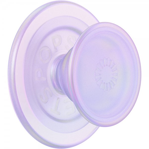 Popsockets PopGrip MagSafelle, opaalinhohtoinen, läpinäkyvä