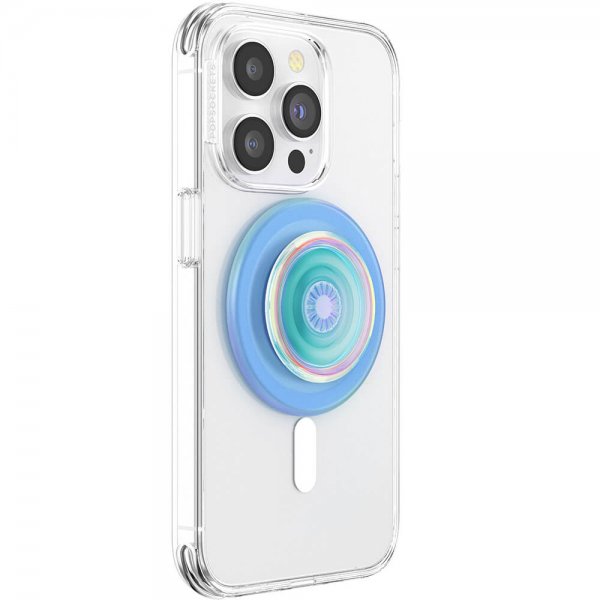 Popsockets PopGrip MagSafe -puhelinteline, Opalescent Blue