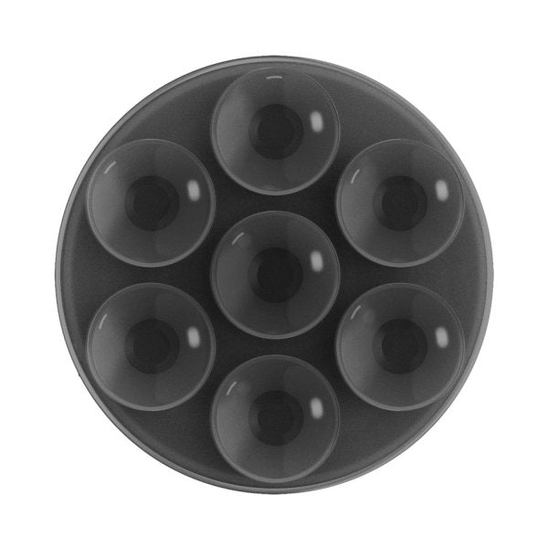 Popsockets MagSafe Suck-Up Grip & Mount läpikuultava musta