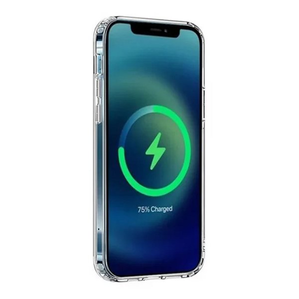 iPhone 12/iPhone 12 Pro -kuori TPU MagSafe Läpinäkyvä