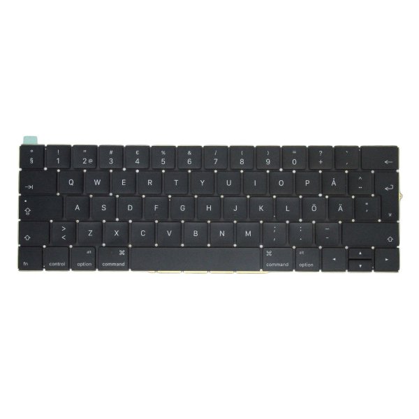 MacBook Pro 13"/15" Retina (Touch Bar, loppuvuosi 2016 – 2017) Näppäimistö