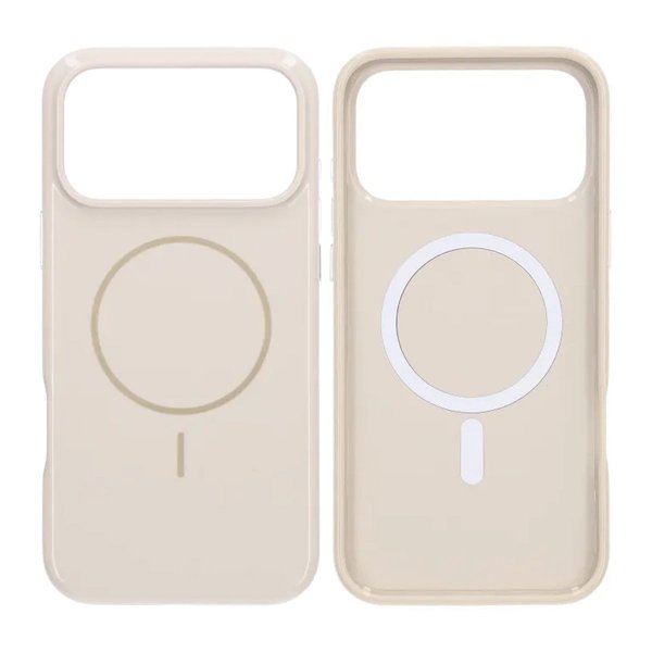 Rvelon iPhone 17 Pro Max Kuori TPU MagSafe Beige