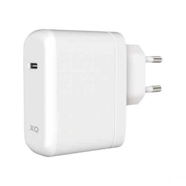 Xqisit-matkalaturi, yksi USB-C PD 30 W, valkoinen