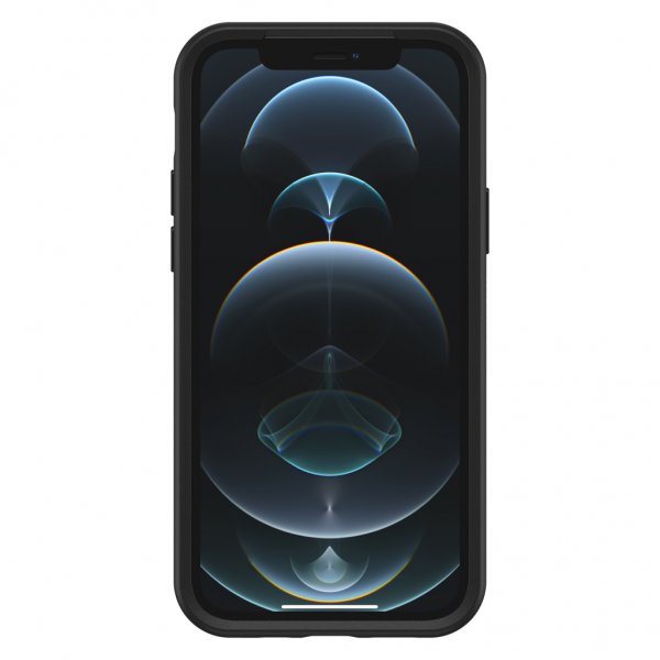 Otterbox iPhone 12/iPhone 12 Pro Suojakuori Symmetry Series Musta