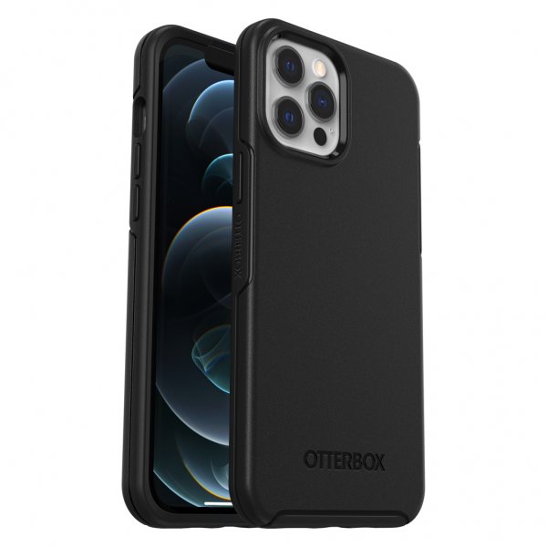 Otterbox iPhone 12 Pro Max Kuori Symmetry Series Musta