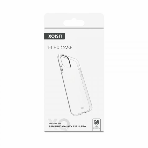 Xqisit Samsung Galaxy S22 Ultra Skal Flex Case Läpinäkyvä