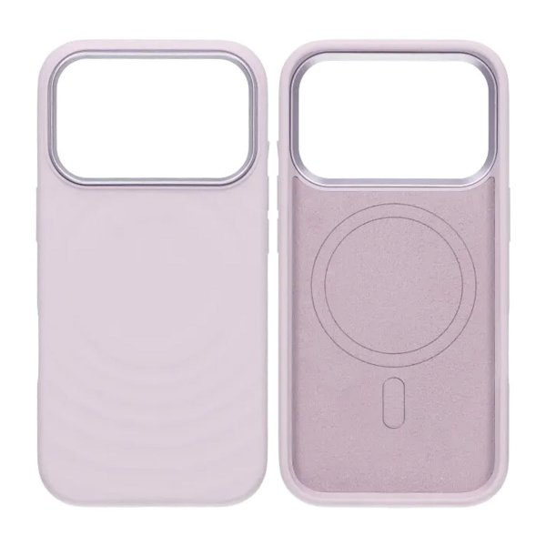 iPhone 17 Pro Max Kuori Silikoni MagSafe Violetti