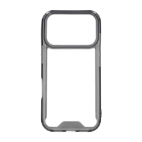 iPhone 17 Pro -kuori, TPU-kotelo, musta