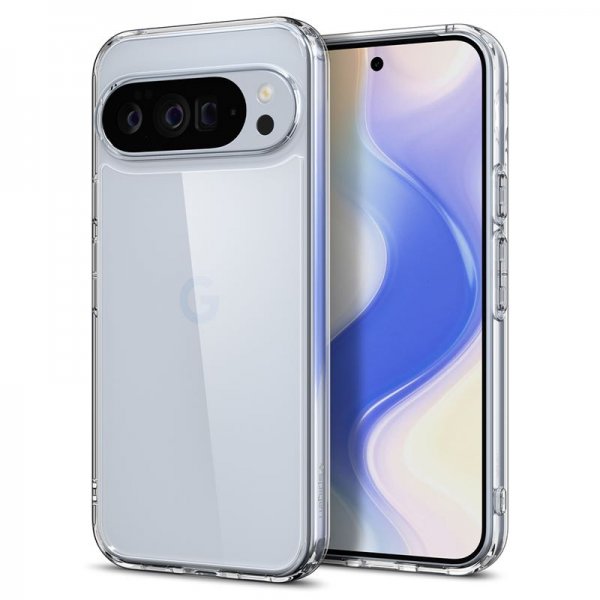 Spigen Google Pixel 10 Pro XL -suojakuori, Ultra Hybrid Crystal Clear
