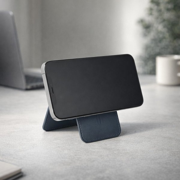 Mujjo MagSafe Korttikotelo Lompakkoteline Basaltti