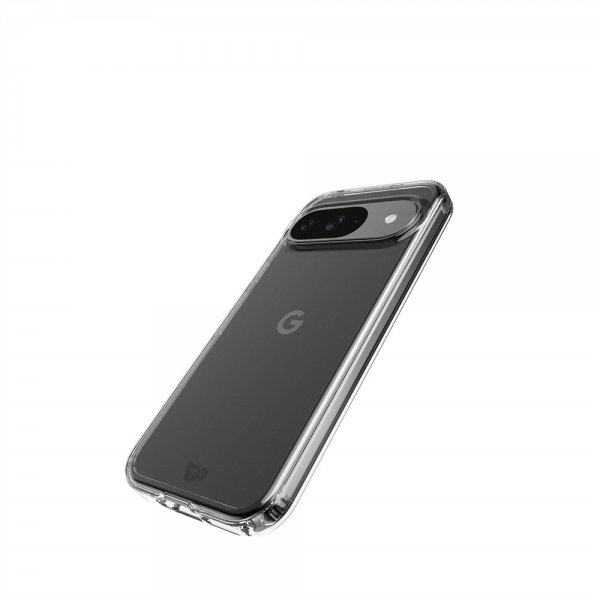 Tech21 Google Pixel 9/Pixel 9 Pro Suojakuori Evo Clear Läpinäkyvä