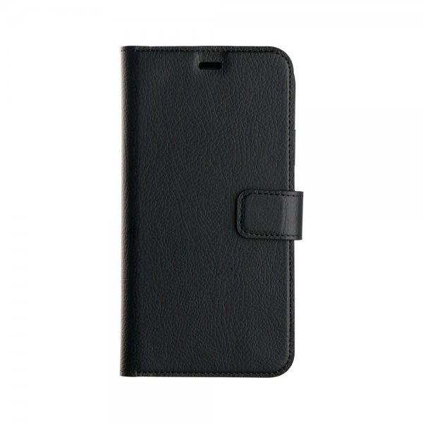 Xqisit iPhone 12/iPhone 12 Pro Kotelo Slim Wallet Selection, musta